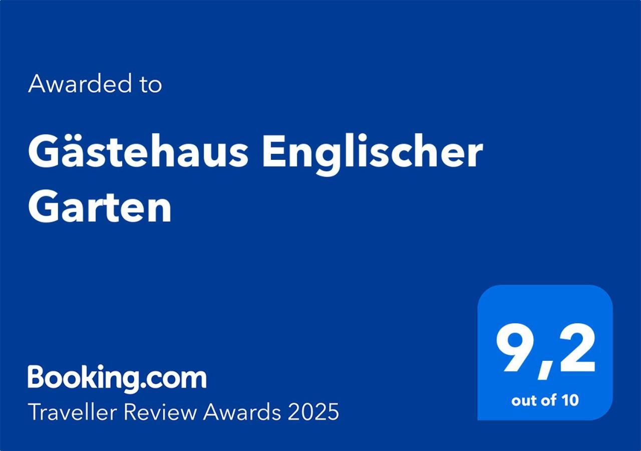 Gaestehaus Englischer Garten 뮌헨 외부 사진